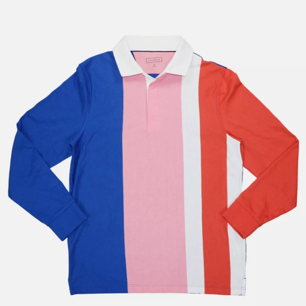 Club Room rugby polo long-sleeve - Picture 3 of 6